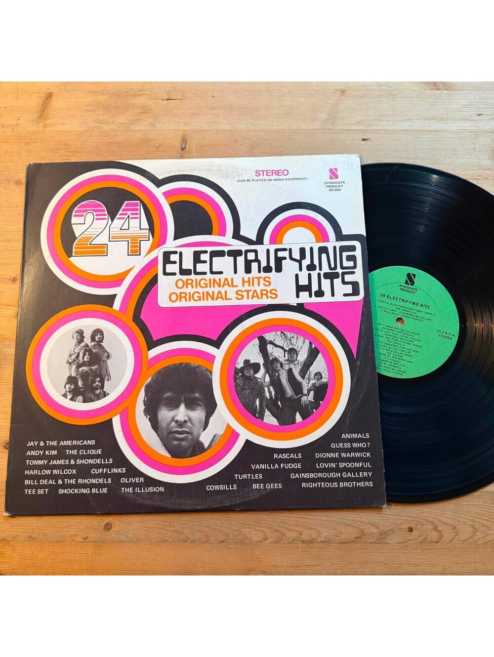 Various - 24 Electrifying Hits 33rpm VG+ VR24